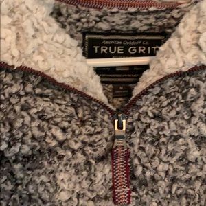 TrueGrit Charcoal Pullover